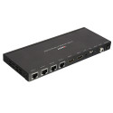 Lindy 70m Cat.6 4 Port HDMI 4K30 and IR Splitter Extender with Loop Out