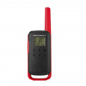 Motorola TALKABOUT T62 two-way radio 16 channels 12500 MHz Black, Red