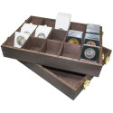 LINDNER Wooden box for coin holders 50x50