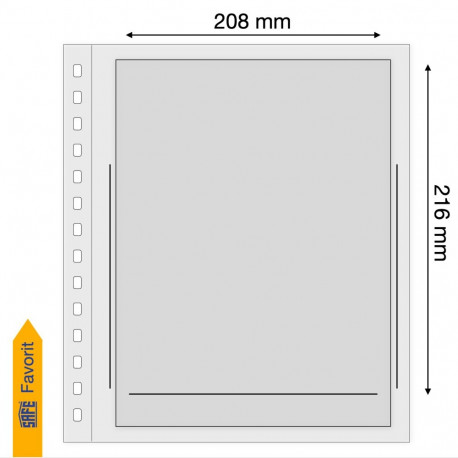 SAFE Dual Blanko vaheleht 719