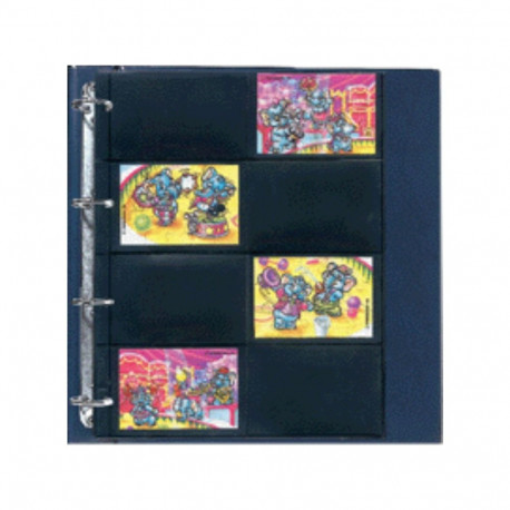 SAFE Compact A4 vaheleht must 8-taskuga