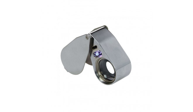 SAFE Metal Precision Magnifier with Light 40x