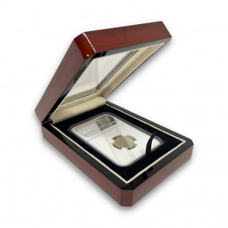 SAFE Puidust karp sertifitseeritud mündile