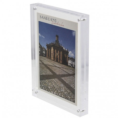 SAFE Acrylic frame for postcards / photos etc.