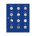SAFE TOPset coin album for 2€ coins 7302B1-B4 extra sheets - 7302-37