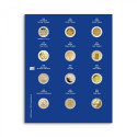 SAFE TOPset coin album for 2€ coins 7302B1-B4 extra sheets - 7302-31