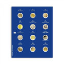 SAFE TOPset coin album for 2€ coins 7302B1-B4 extra sheets - 7302-28