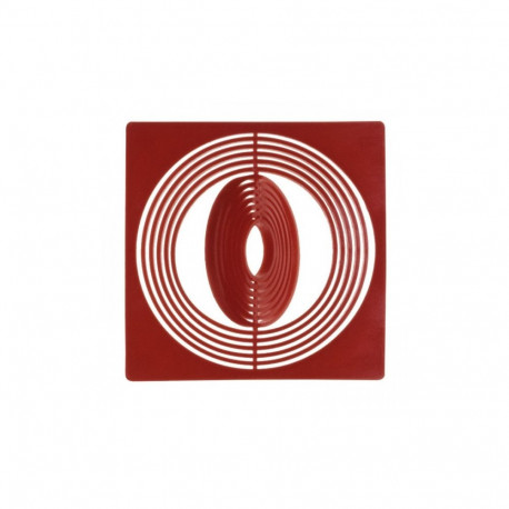 LINDNER Flexi-System mündikapsel 67×67 – tumepunane