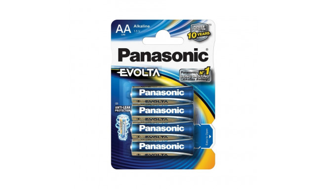 Panasonic Evolta AA / LR6 Battery Pack of 4