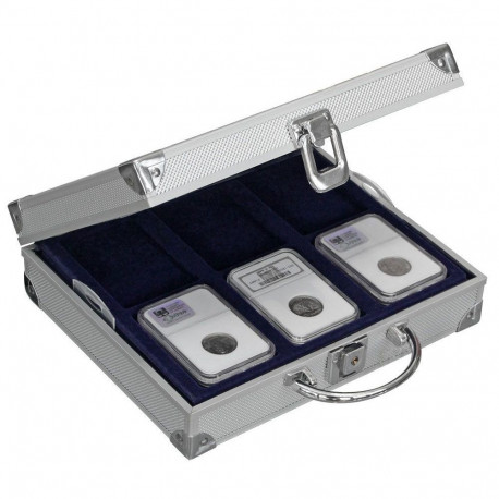 SAFE Alumiiniumist kohver sertifitseeritud müntidele