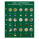 SAFE Premium Coin Album 2€ - Band 3-5 Extra Pages - 7341-28