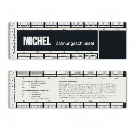 MICHEL Postmarkide hammastuse mõõtja