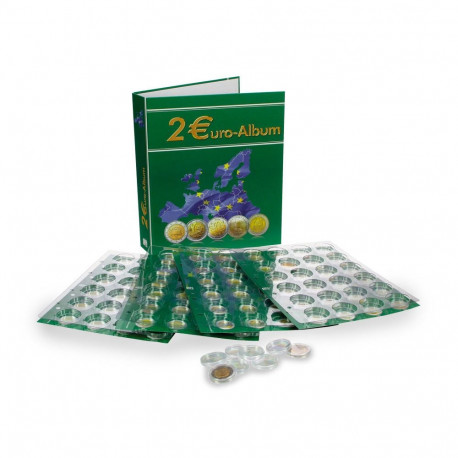 SAFE TOPset Coin Album for 2€ coins - Band 1-3