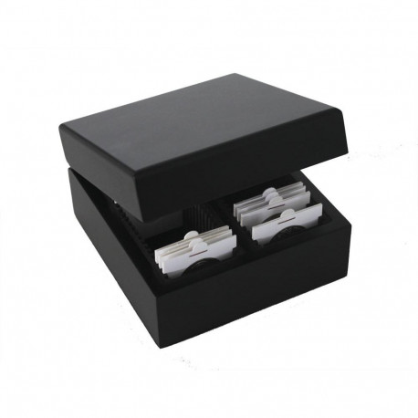 SAFE Wooden Box for Coin Holders
