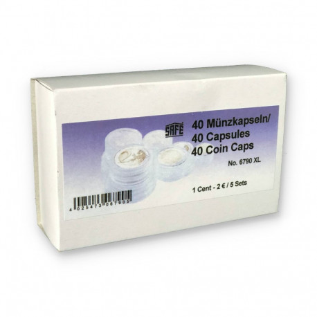 SAFE Euromündiseeria kapslikomplekt - 25-pakk
