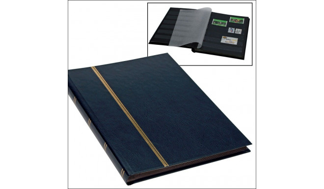 Small Format Stockbook with 16 Black Pages