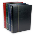 SAFE Stockbook with 64 Black Pages - Blue