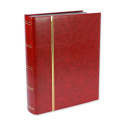 SAFE Stockbook with 64 White Pages - Bordeaux