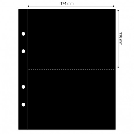 SAFE Compact vahelehed 7878PA - must taust