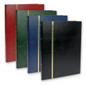 SAFE Stockbook with 16 Black Pages - Bordeaux