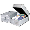 SAFE Aluminium case - 163 - with handle H170mm