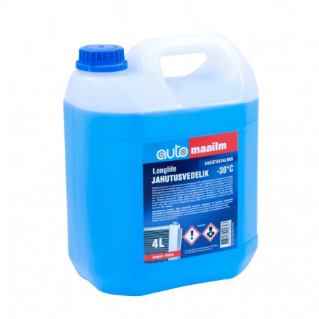 Automaailm jahutusvedelik Jaapani, Korea sõidukitele Longlife, sinine 4L
