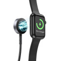 HOCO wireless charger 2in1 Type C for Apple Watch + charging cable Lightning PD QC 3A CW54 1,2 m bla