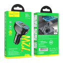 HOCO car charger  2 x USB A + 2 x Typ C PD QC 72W NZ11 black