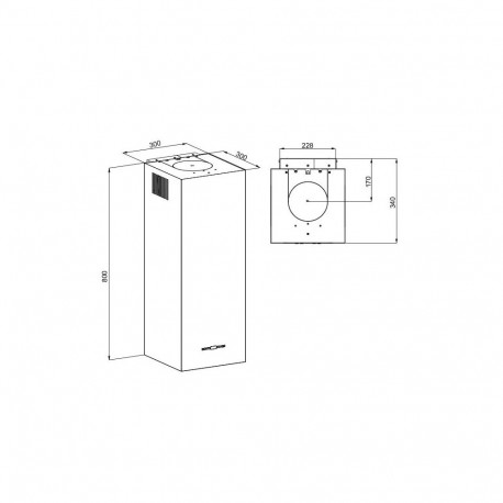 Maan Ponza W 830 valge õhupuhasti