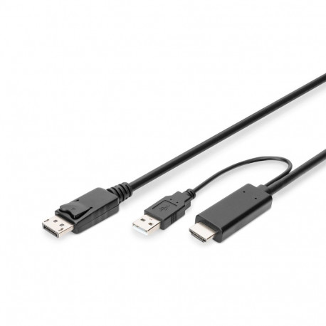 DIGITUS HDMI-adapterkaabel 4K 2m H
