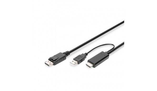 DIGITUS HDMI-Adapterkabel 4K      2m H