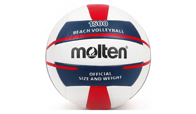 Beach volleyball MOLTEN V5B1500-WN  synth. leather size 5