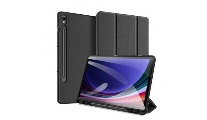 Dux Ducis Domo flip and smart sleep case for Samsung Galaxy Tab S9 - black