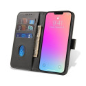 Magnet Case pro Samsung A15 s klopou a peněženkou - černá