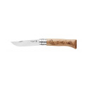 Knife Opinel N°08 Stainless Steel Engraving Hiking