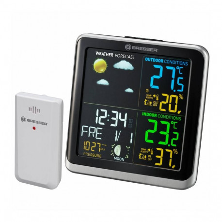 Ilmajaama Bresser ClimaTemp TB LCD-ekraaniga värviline ekraan