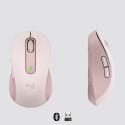 LOGITECH Signature M650 L Mouse large size optical 5 buttons wireless Bluetooth 2.4 GHz Bolt USB rec