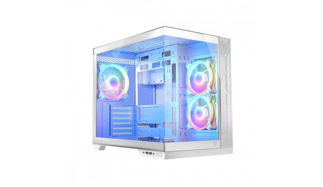 Computer case VOLCANO PANORAMA APEX ARGB 3F MIDI White