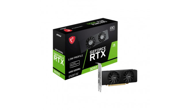 Graphics card GeForce RTX 3050 LP 6G OC 6GB GDDR6 96bit DP/2HDMI