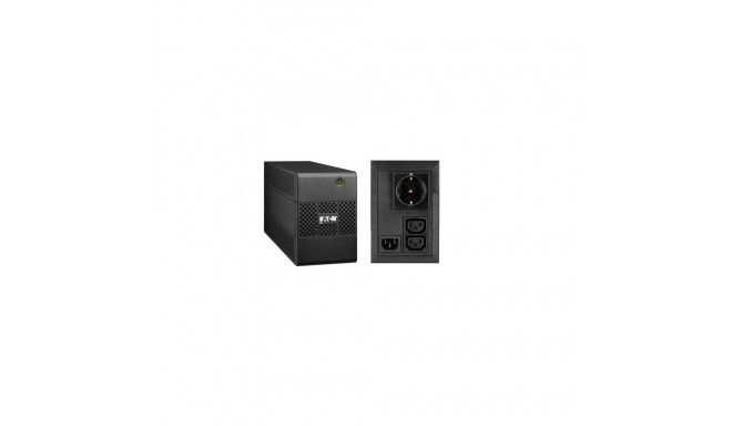 Eaton 5E 650I DIN uninterruptible power supply (UPS) Line-Interactive 0.65 kVA 360 W 3 AC outlet(s)