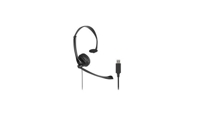 Kensington USB Mono Headset with Inline Controls