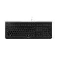 CHERRY KC 1000 Corded Keyboard, Black, USB (QWERTY - UK)