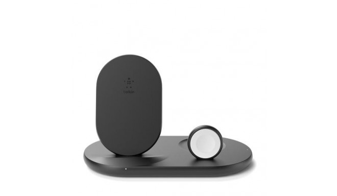 Belkin Boost Charge Headset, Smartphone, Smartwatch Black USB Wireless charging Fast charging Indoor