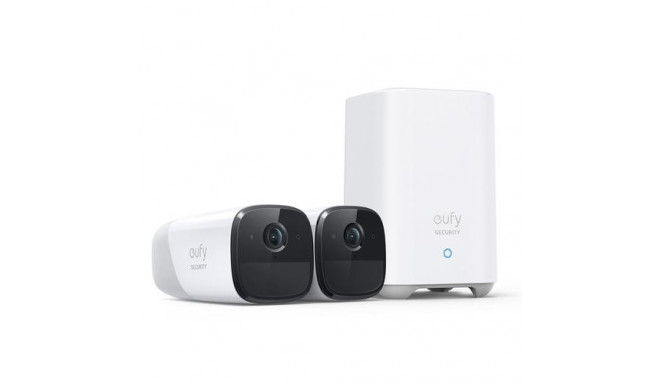 Eufy Security, eufyCam 2 Pro Wireless Home Security Camera System, 365-Day Battery Life, HomeKit Com