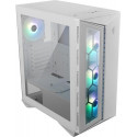 MSI MPG GUNGNIR 110R WHITE Mid Tower Gaming Computer Case &#039;White, 4x 120mm ARGB Fan, 1 to 6
