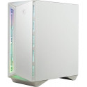 MSI MPG GUNGNIR 110R WHITE Mid Tower Gaming Computer Case &#039;White, 4x 120mm ARGB Fan, 1 to 6