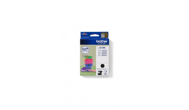 Brother LC221BK ink cartridge 1 pc(s) Original Black