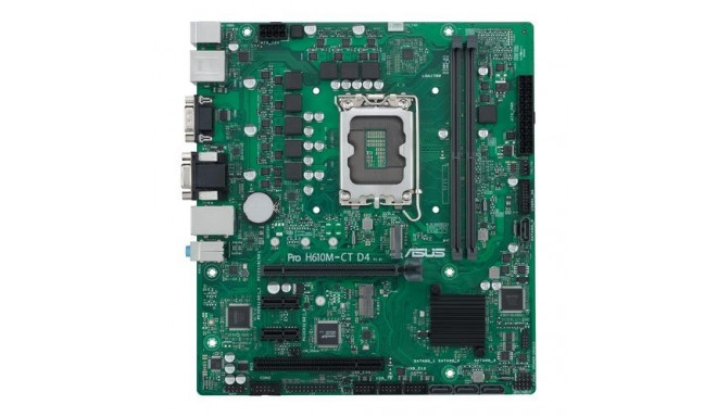 Asus emaplaat Pro H610M-C D4-CSM Intel H610 LGA 1700 micro ATX