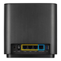 ASUS ZenWiFi AX XT8 (B-2-PK) wireless router Gigabit Ethernet Tri-band (2.4 GHz / 5 GHz / 5 GHz) Bla
