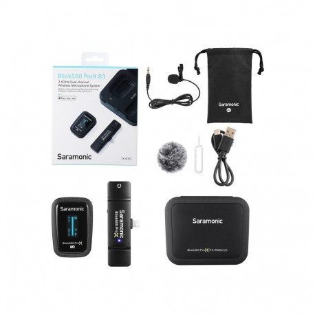 Saramonic Blink500 ProX B3 wireless audio transmission kit (RXDi + TX)